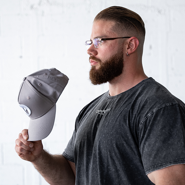 Dragon SnapBack Cap - Grey