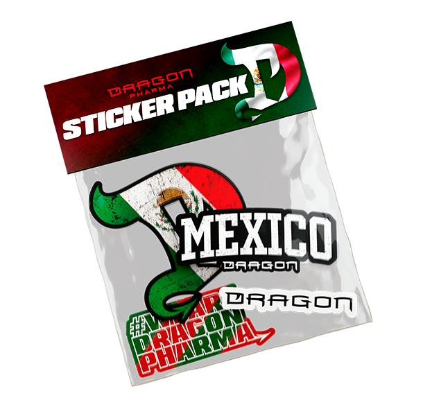 Dragon Mexico sticker pack