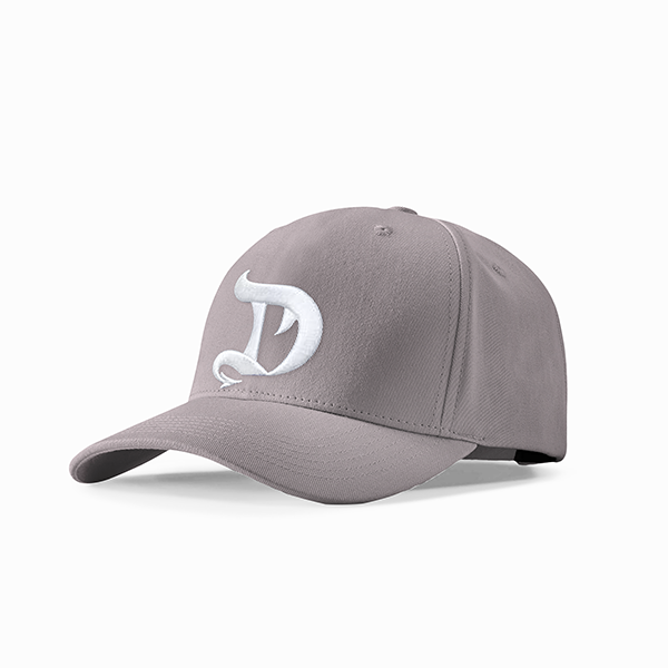 Dragon SnapBack Cap - Grey