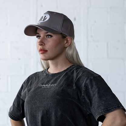 Dragon SnapBack Cap - Grey