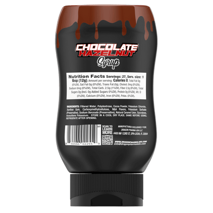 Chocolate Hazelnut Syrup