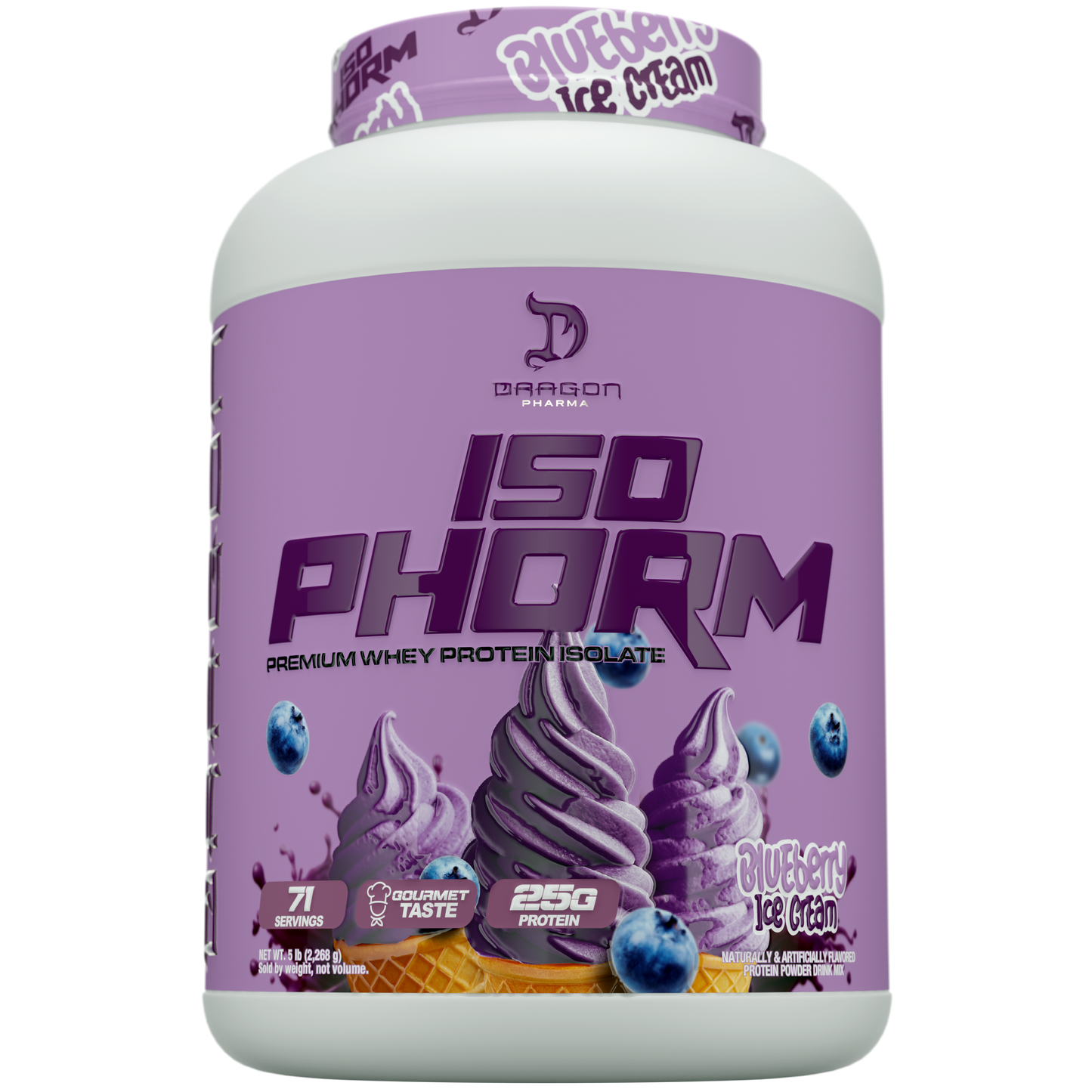 ISOPHORM® - PREMIUM WHEY PROTEIN ISOLATE - 5Lb