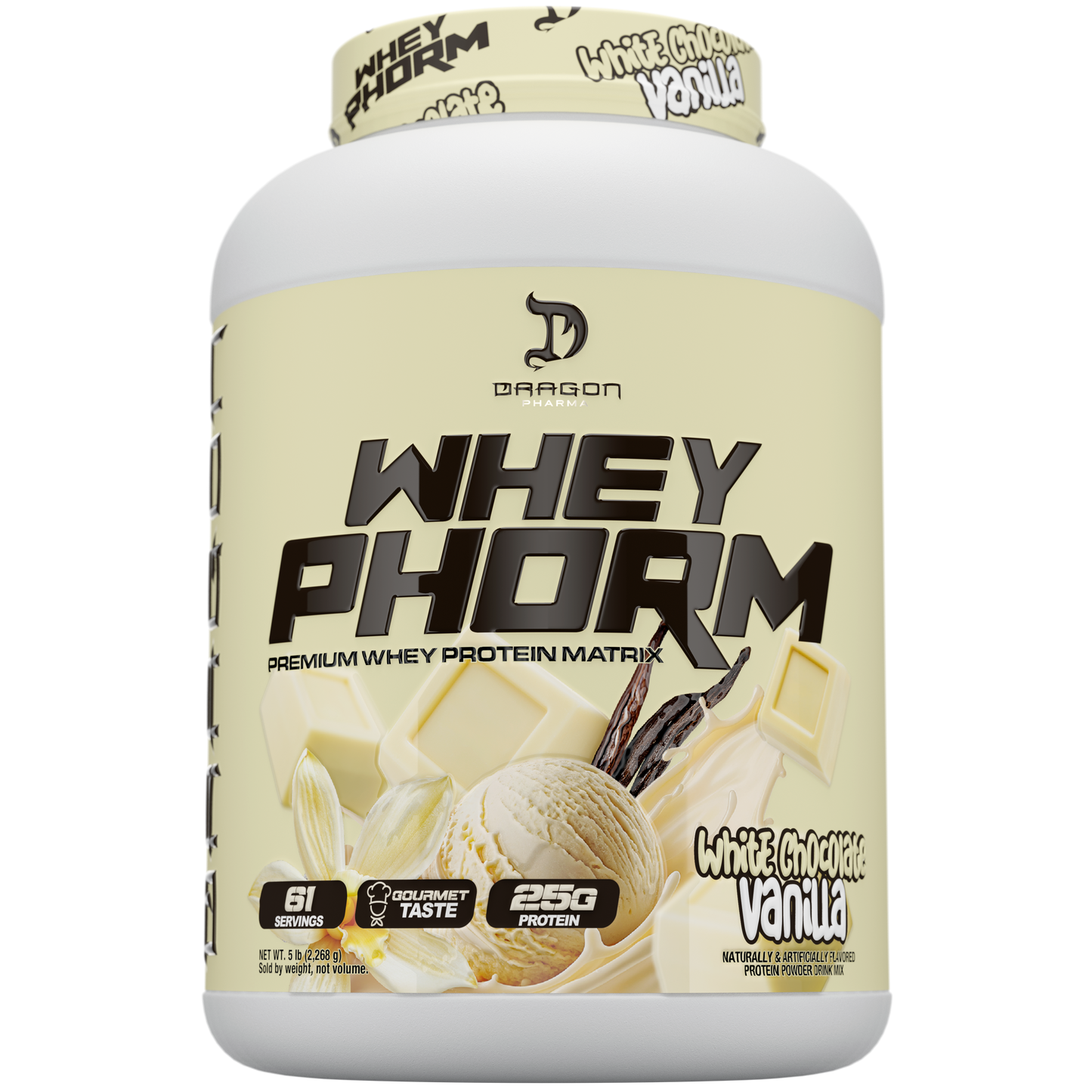 WHEYPHORM® - PREMIUM WHEY PROTEIN MATRIX - 5Lb