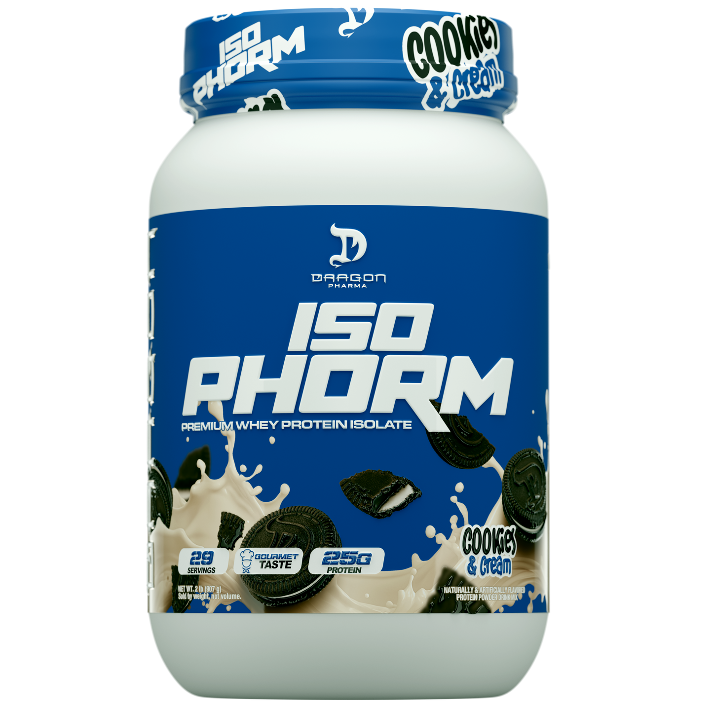 ISOPHORM® - PREMIUM WHEY PROTEIN ISOLATE - 2Lb