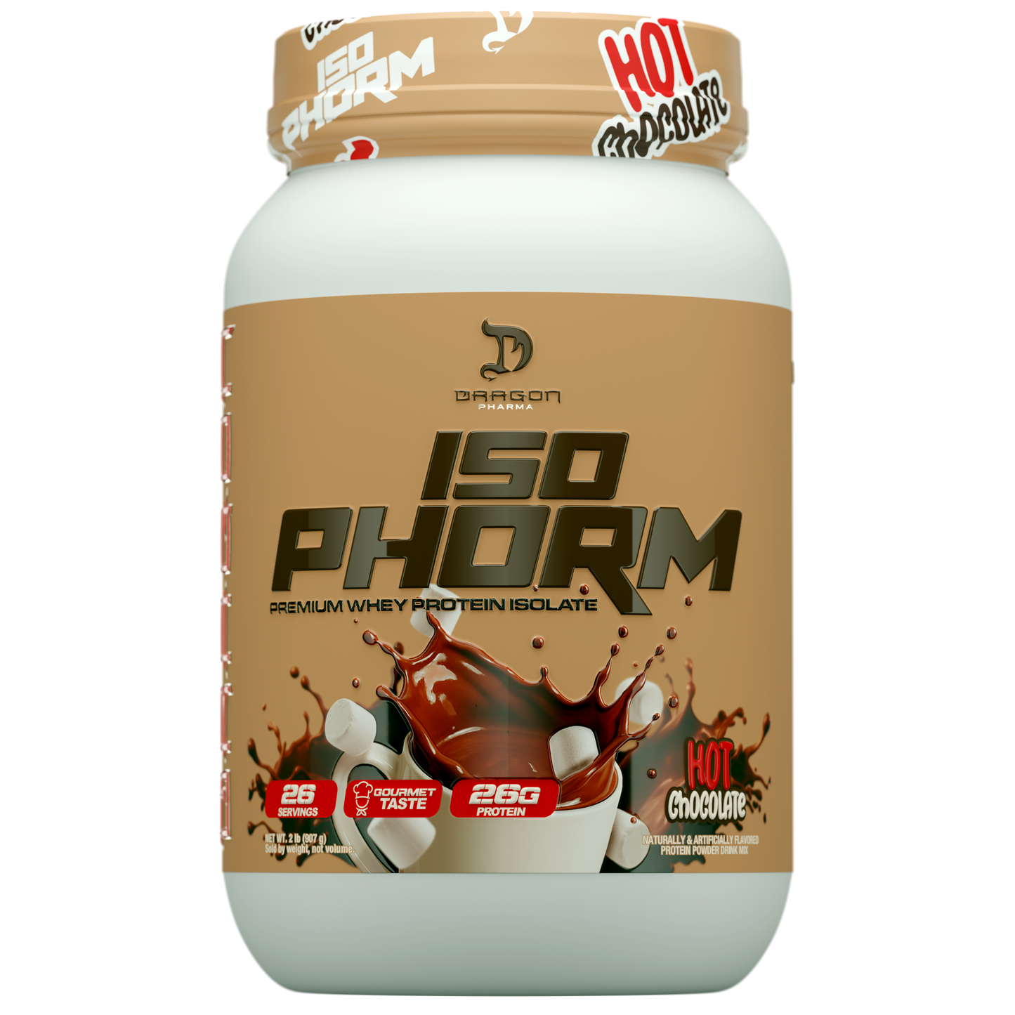 ISOPHORM® - PREMIUM WHEY PROTEIN ISOLATE - 2Lb
