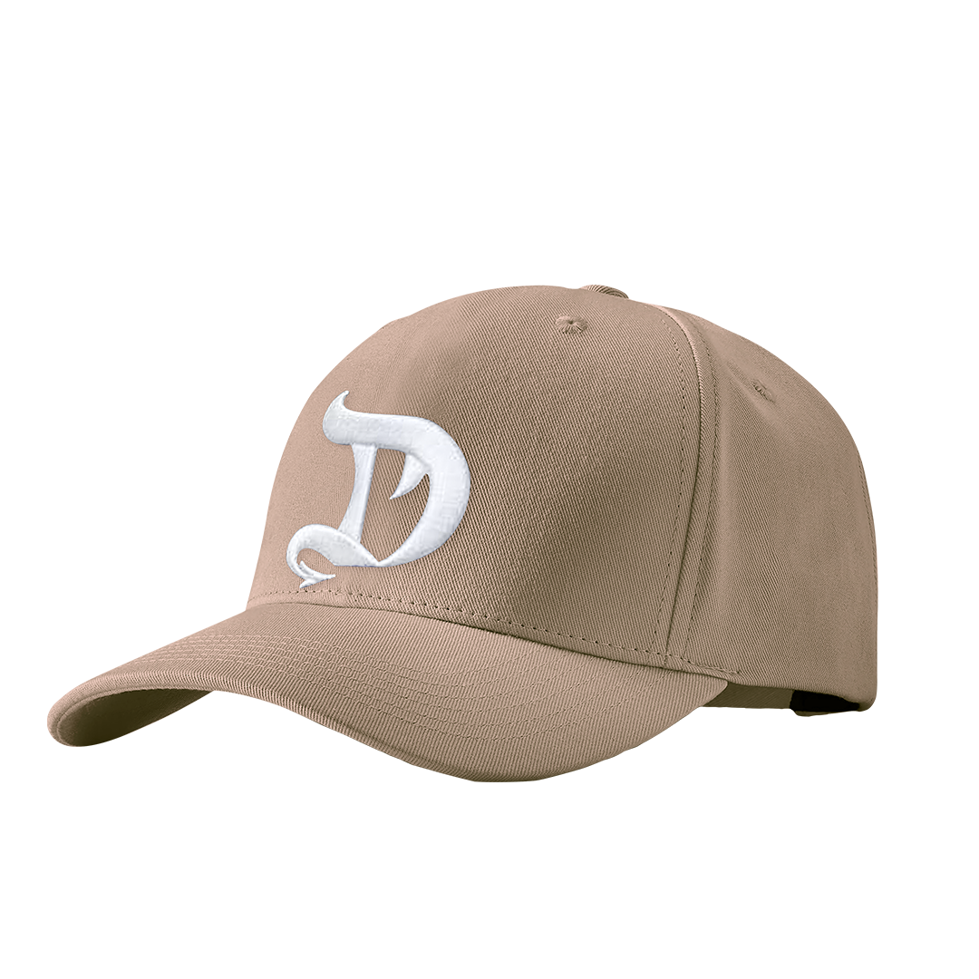Dragon SnapBack Cap - Tan