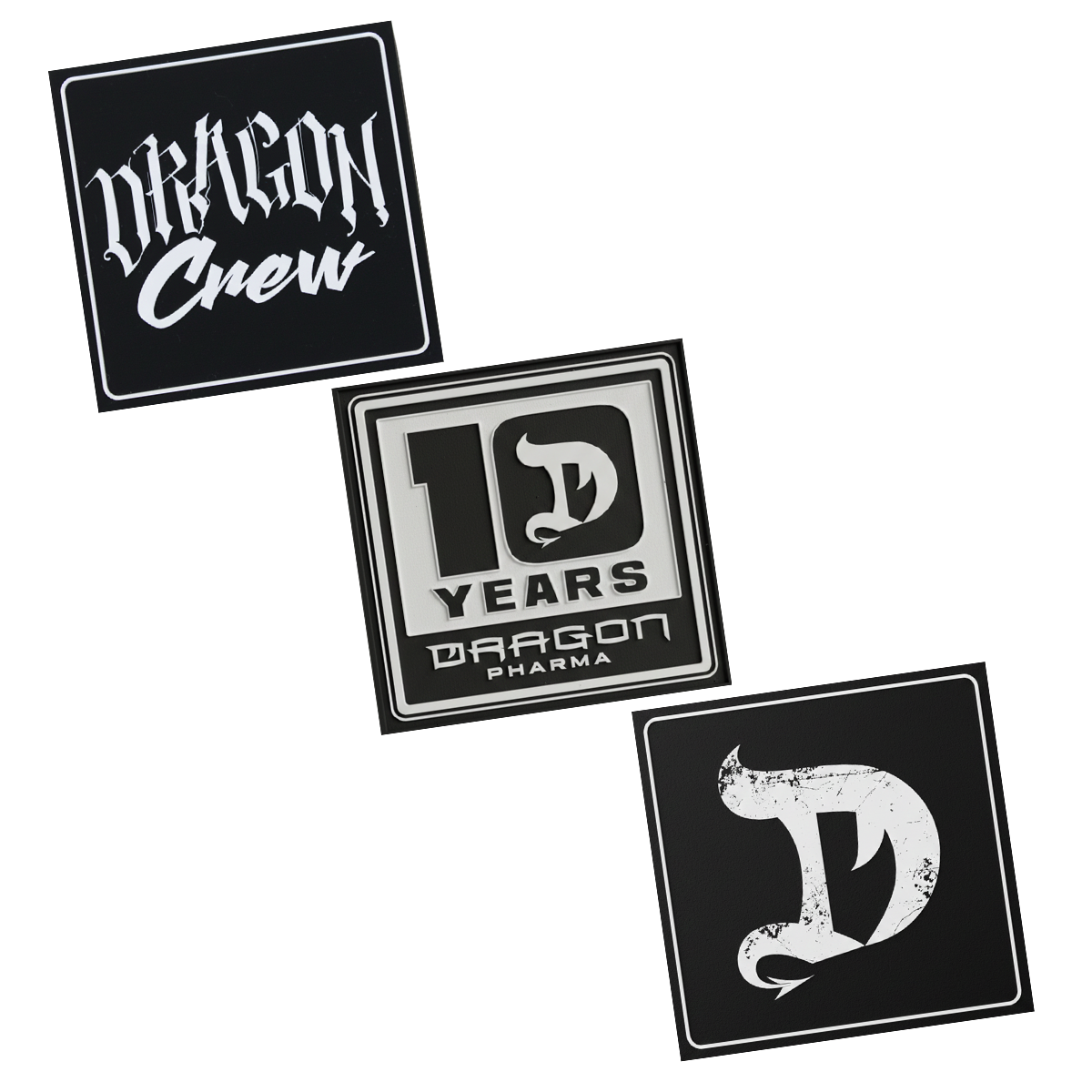 Dragon Crew Patch Pack (3)