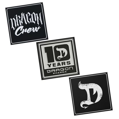 Dragon Crew Patch Pack (3)