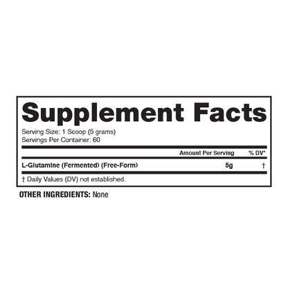 GLUTAMINE FERMENTED