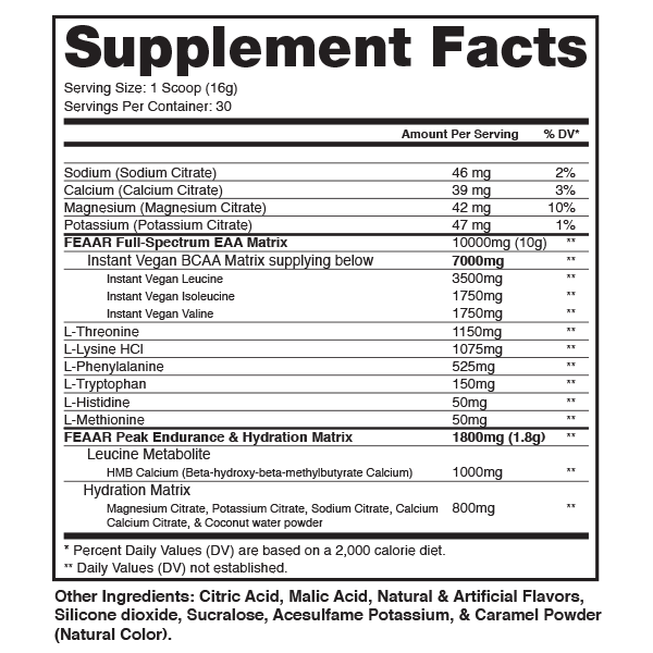 DR. FEAAR® - Complete Amino Acid