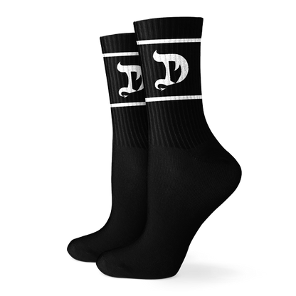 Dragon Socks - Black