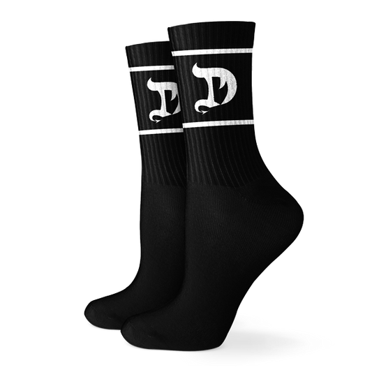 Dragon Socks - Black