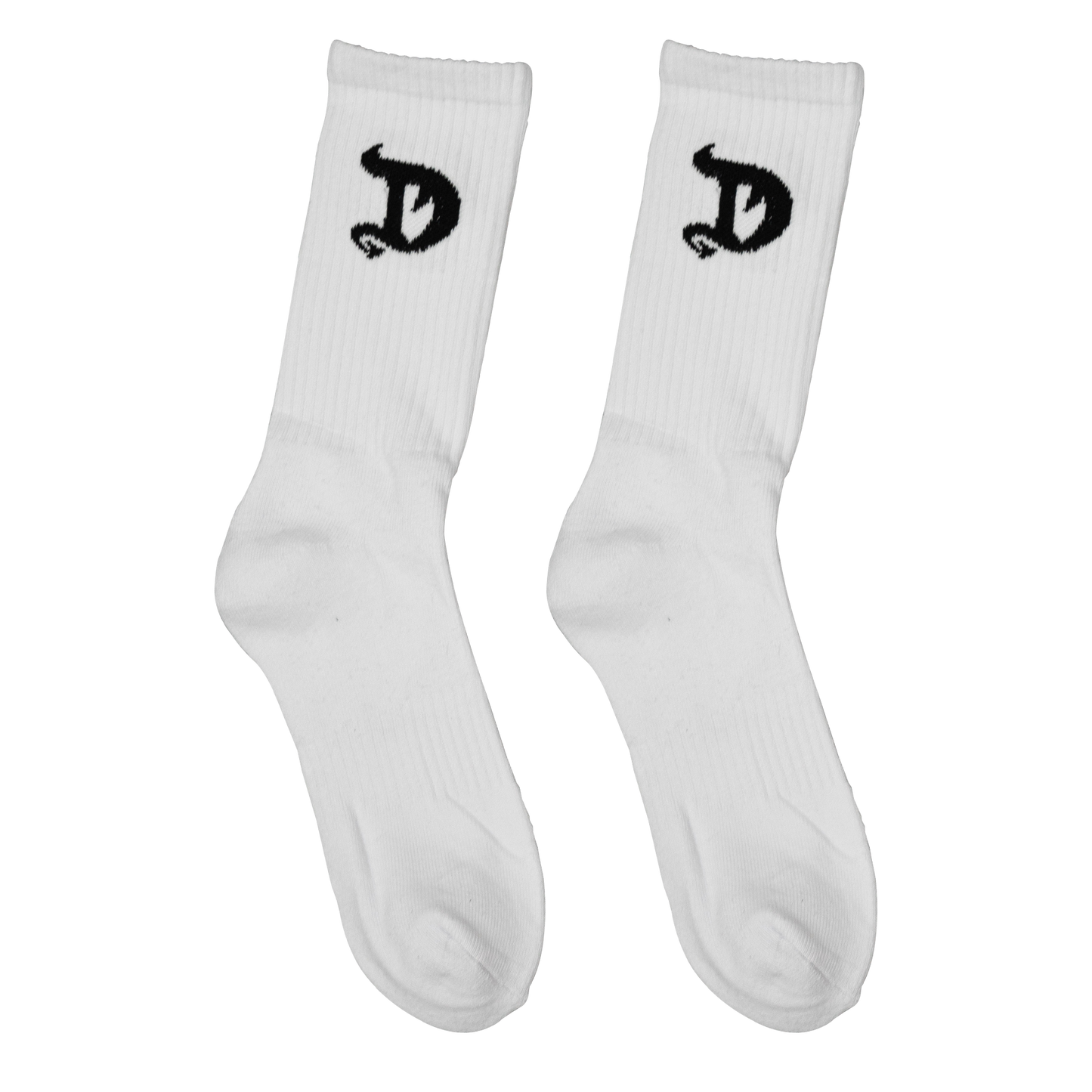 Dragon Socks - White